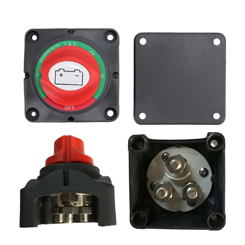 Coupe-circuit Batterie 12V-48V 275A - Sectionneur Pour Borne Négative, Voiture, Bateau, Camping-car