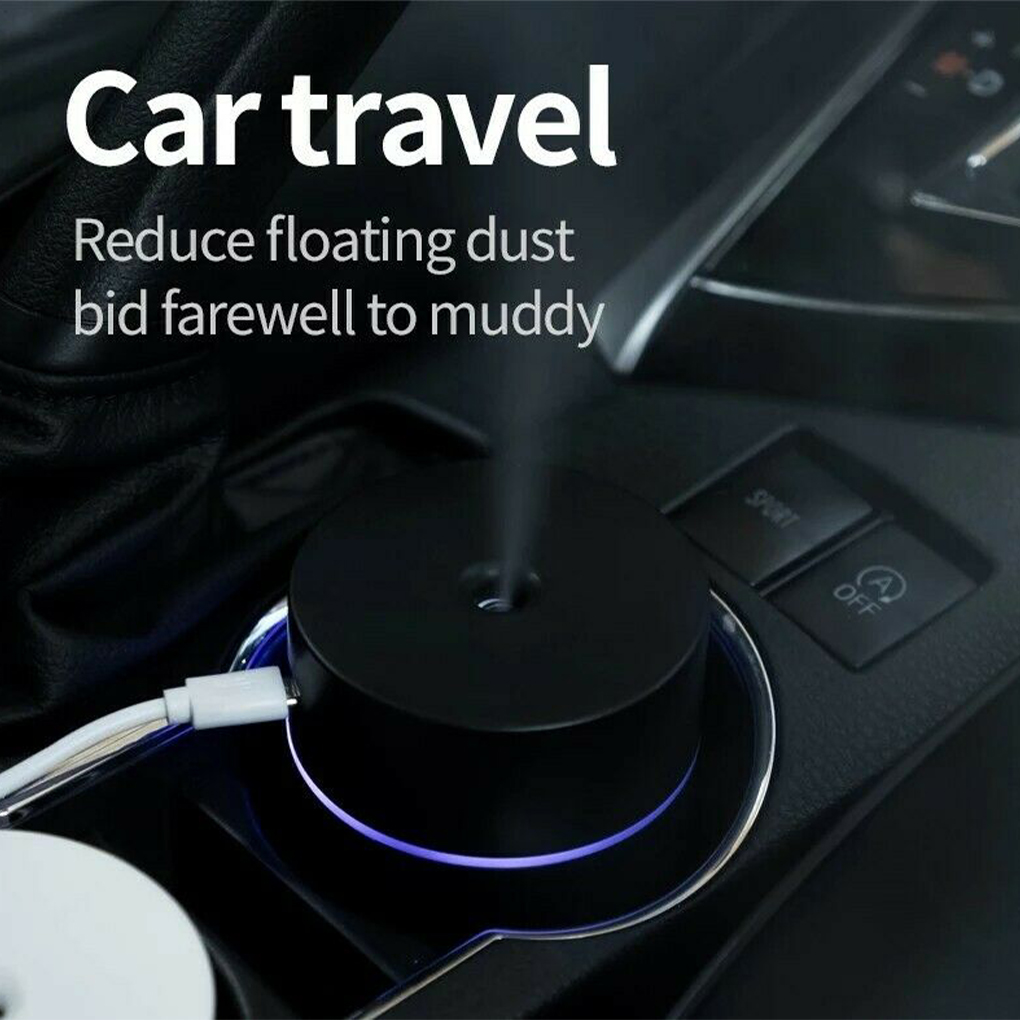 Auto 300ml Air Humidifier Home Office Air Diffuser Automatic Power-off Water Mist Spraying Humidifier for Car Home