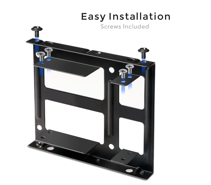 2.5 "SSD/Harde Schijf 3.5" Drive Bay Adapter Montagebeugel HDD Converter Lade, ondersteuning 2 stuks SSD Drive