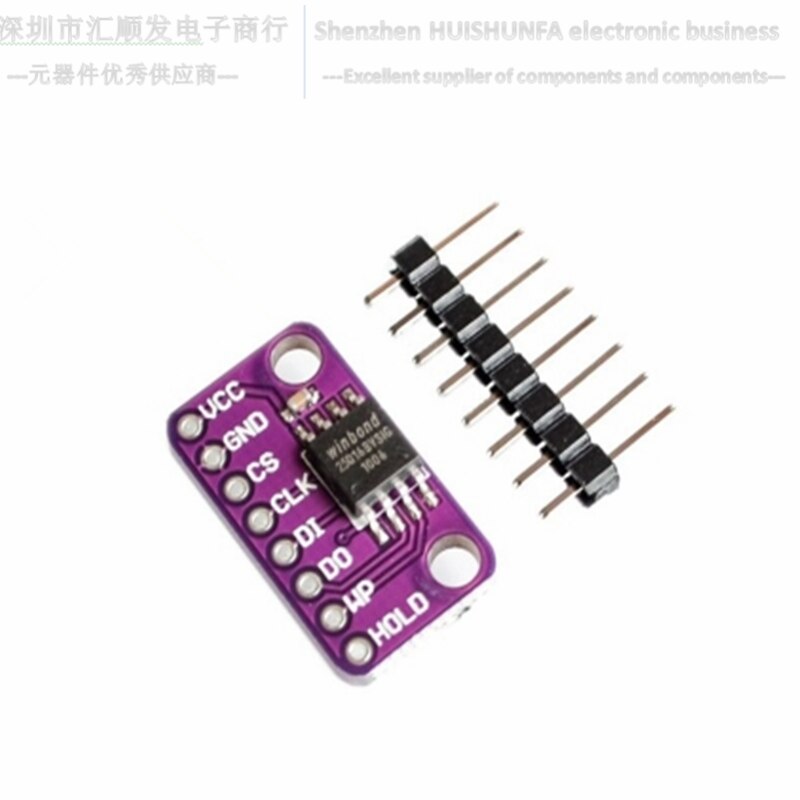 MCU-2516 W25Q16 Geheugen Module W25Q16BVSIG