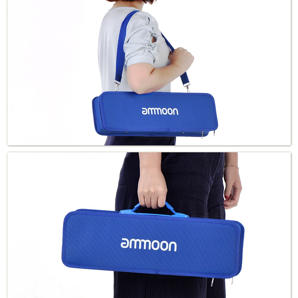 ammoon 32 Keys Melodica Piano Style Keyboard Harmonica Mouth Organ with Mouthpiece Cleaning Cloth Carry Case for Musical