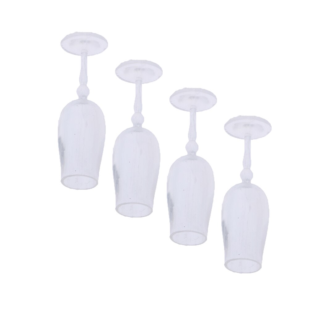 1/12 Poppenhuis Miniatuur Beker Wijn Glas Sap Glas Goblet Voor Keuken Bar