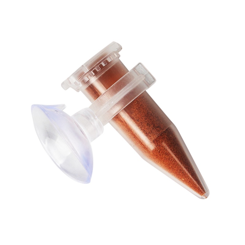 Automatic Cone Plastic Feeder Aquarium Fish Tank Tapered Fish Feeding Feeder Funnel Cup Fish Food Feed Tool With Suction Cup