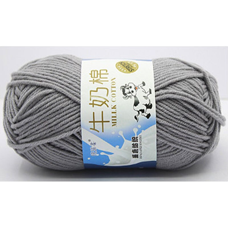 2.5MM lait doux coton doux bébé tricot laine fil épais fibres velours fil à tricoter à la main laine Crochet fil pour bricolage pull: 14