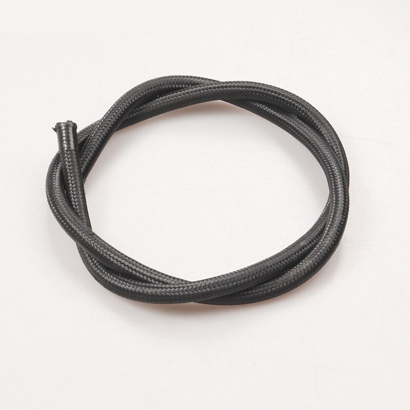 1 Meter Braided Oil Line Fuel Hose Oil Gasoline Brake Line Hose Nylon Fuel line Hose AN4 AN6 AN8 AN10 AN12