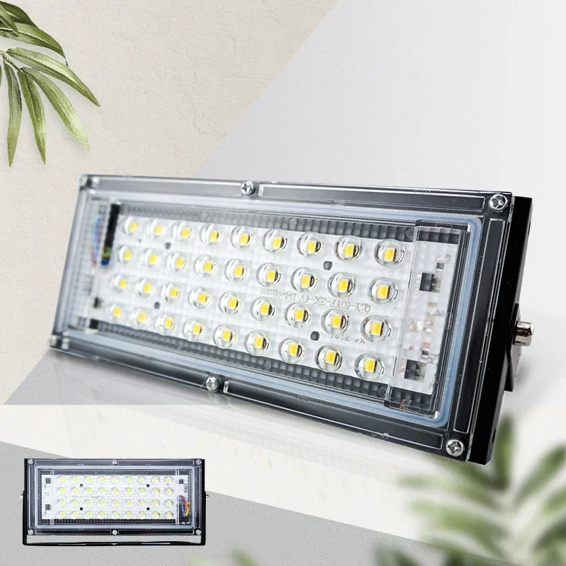 Led-schijnwerper 30W AC 220V Outdoor Schijnwerper Spotlight IP65 Waterdichte LED-straatlantaarn Landschap Tuinverlichting