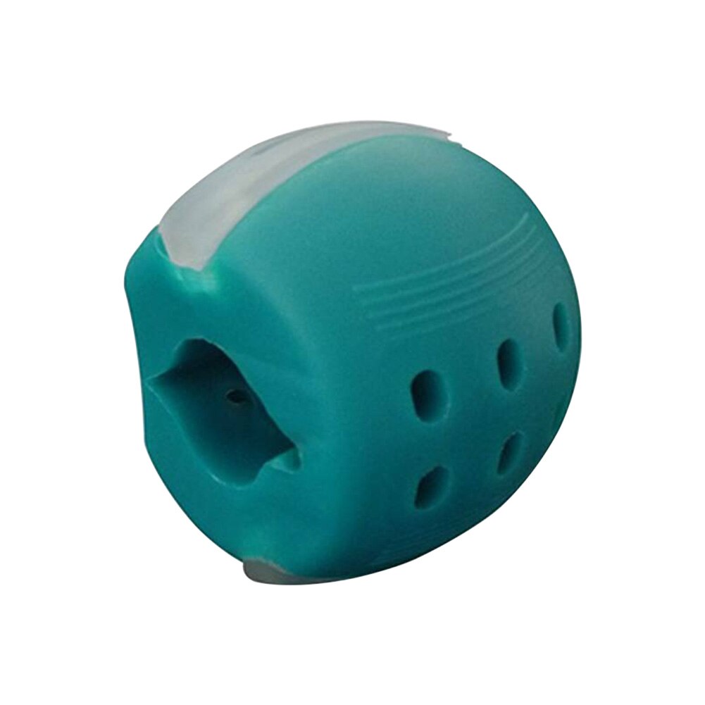 Slicone Facial Toning Tool Food Grade Portable Equipment Training Muscle JawLine Exercise Jaw Neck Face Fitness Ball Jawrsize: Beige