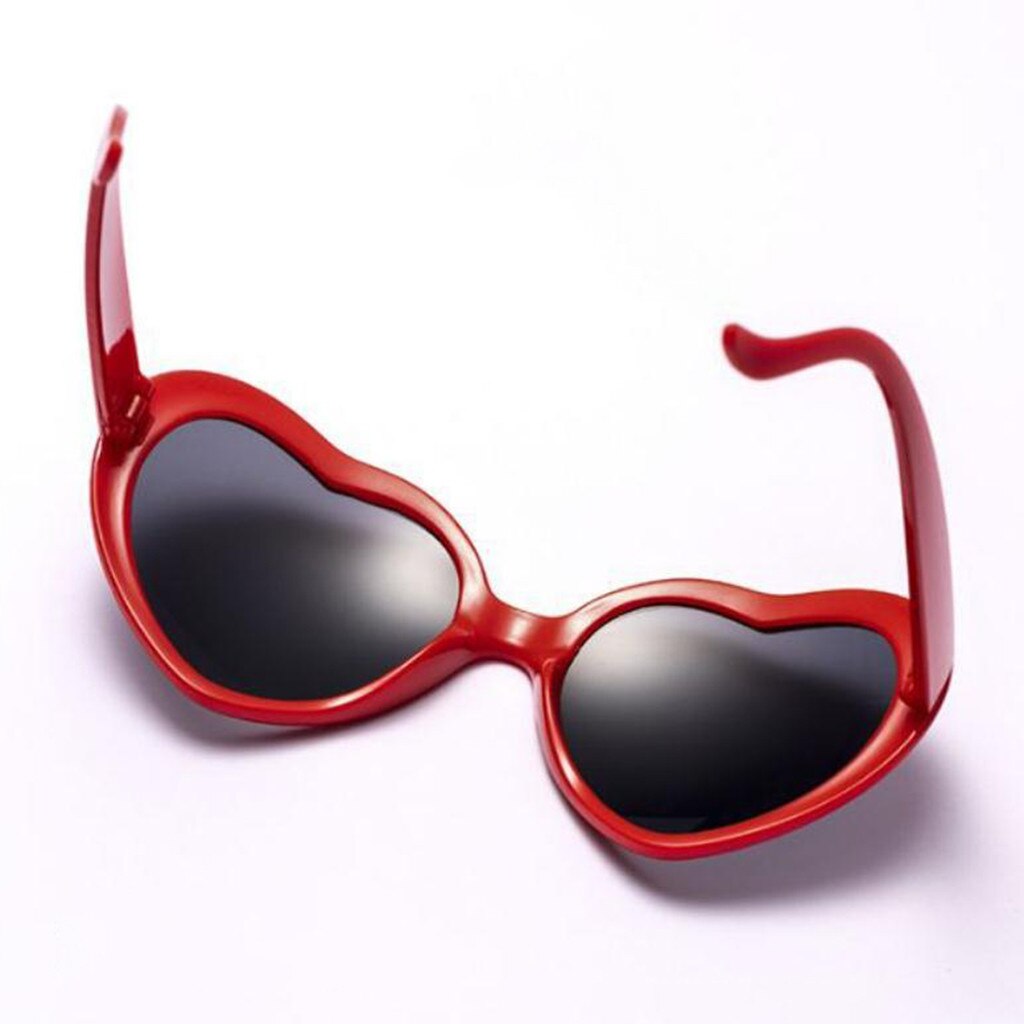 Bohemian Stijl Strand Liefde Bril 'S Nachts Hart-Vormige Lichten Geworden Liefde Speciale Effecten Bril Blauw Licht Blokkeren Bril