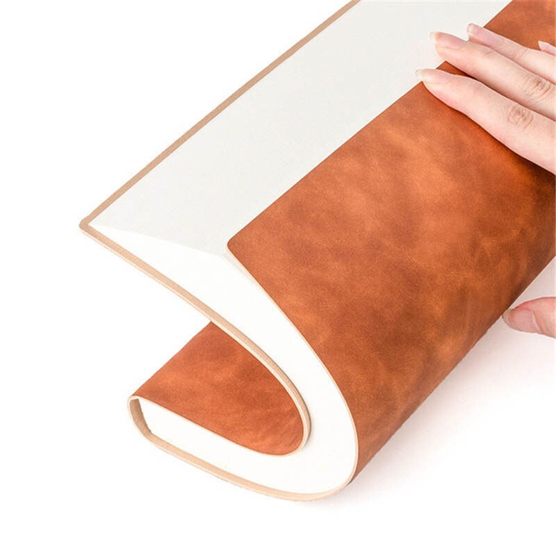 EZONE-Cuaderno de 208 páginas A4, libreta gruesa, cuaderno grande, diario de cuero suave, material escolar y de oficina, papelería