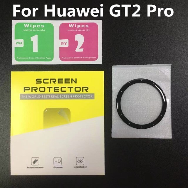 Tempered Glass For Huawei Watch GT3 GT2 Pro GT 2 46MM 42MM GT 3 Runner Screen Protector Protective film Smart Watch Accessories: L / Sky Blue