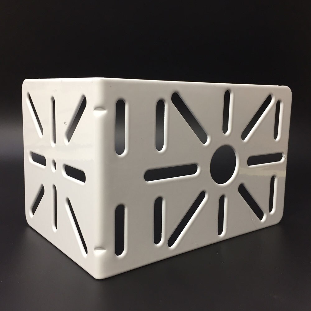 Metal Steel Vertical Mount Bracket Right angle Reinforcing Plate for CCTV 5X ZOOM PTZ Dome Camera Ceiling Mounting / Wall Mounti