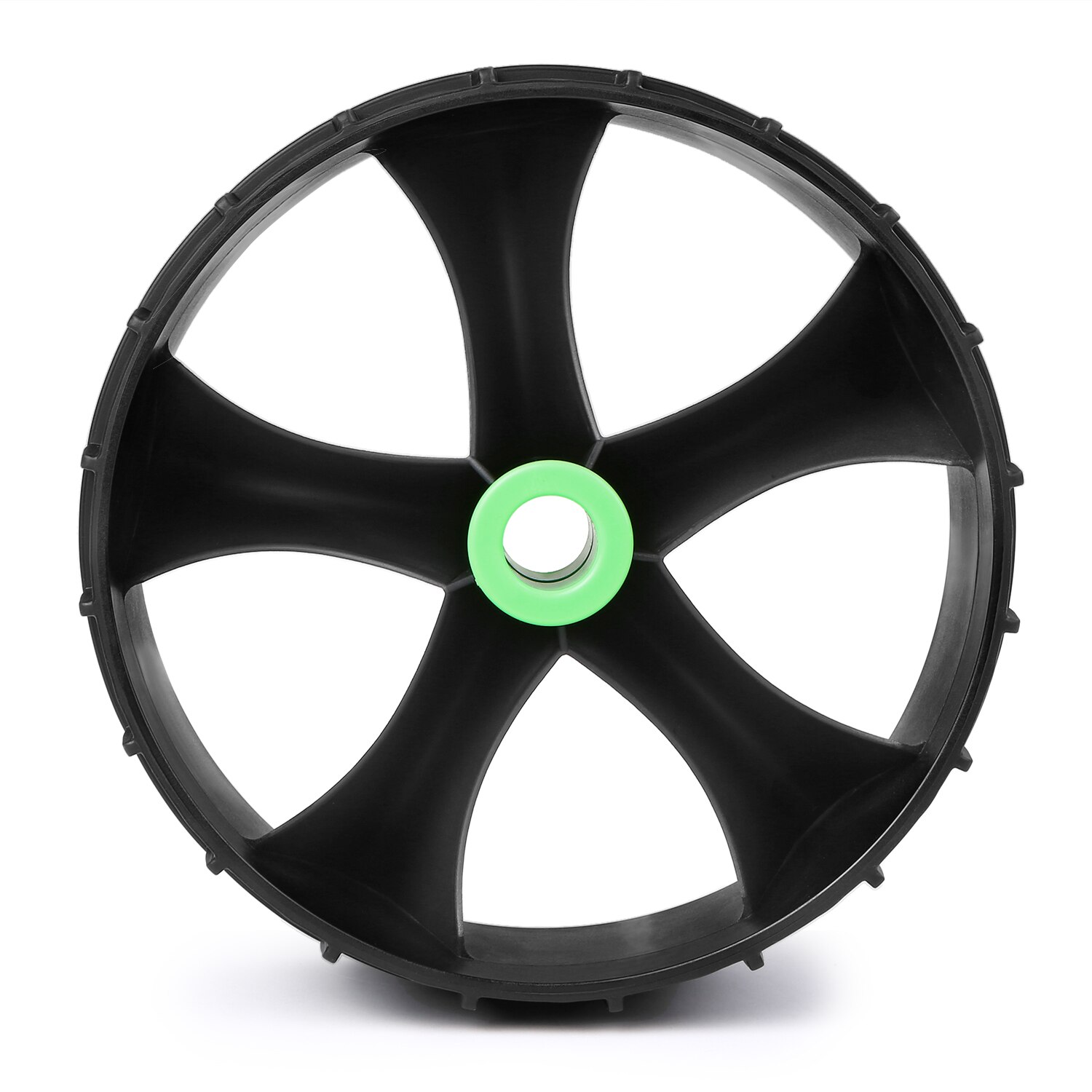 Puncture-free Kayak Cart Wheel Plastic Replacement Wheel for Kayak Carrier Trolley: Default Title