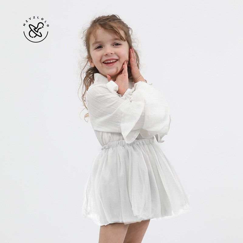 Filles tutu jupes pettijupes enfants ballet danse effectuer costume de fête enfant en bas âge jupe: white / 130cm