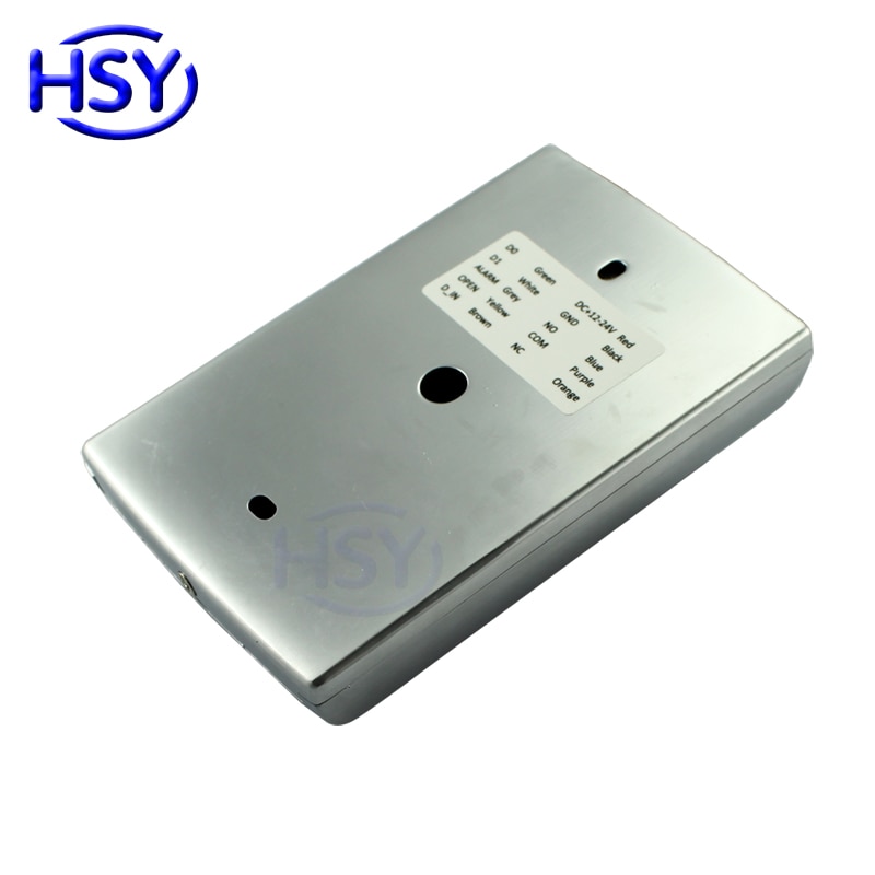 HSY 7612 Metal Case Standalone Keypad Reader RFID 125Khz Proximity EM Card Entry Lock Door Keyboard Single Door Access Control
