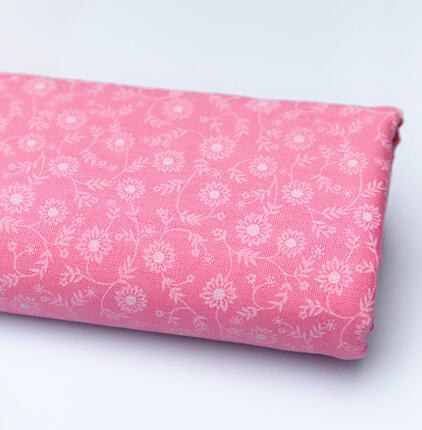 Tela de algodón estampada con estampado Floral, mantel, cortina, marionetas, Material de mano DIY, 50cm x 110cm