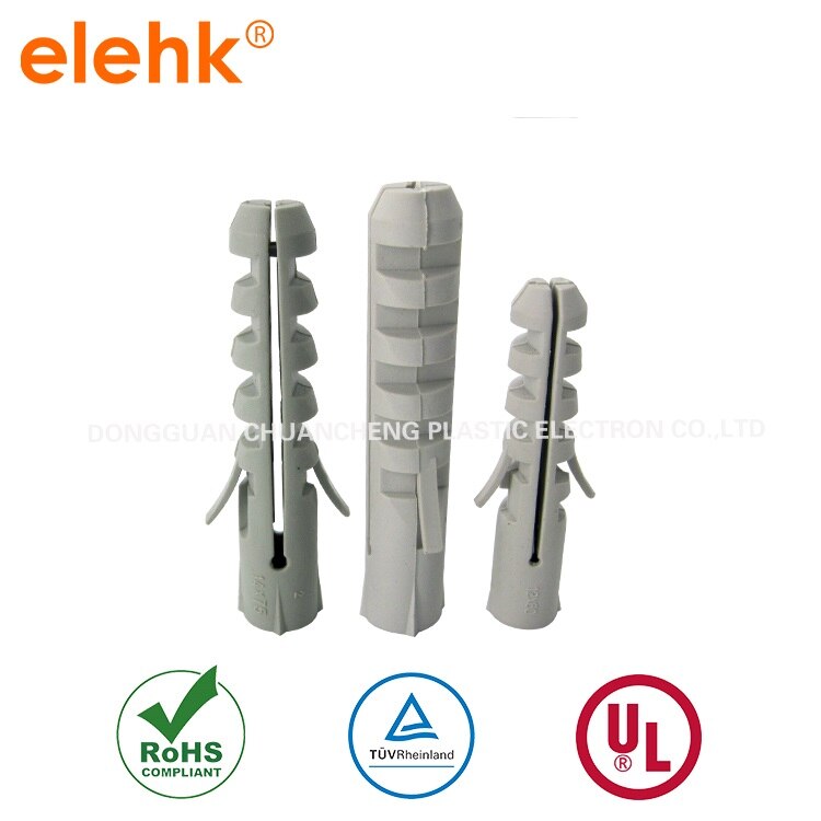 Nylon 100pcs anchor bolt ceiling anchor bolt common plastic anchor wall plug