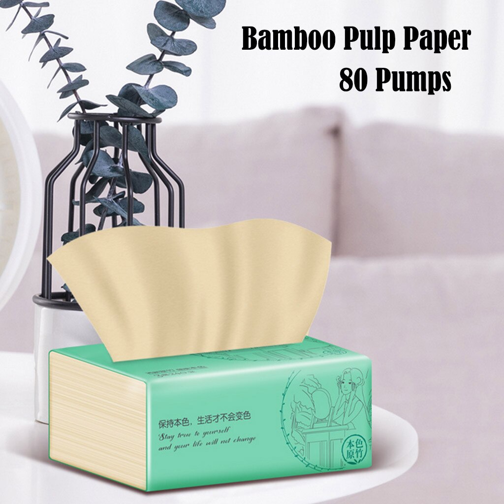 1 Pack Van Bamboe Pulp Pompen Toiletpapier Papieren Servetten Servetten Papier Moeder & Kids Servilletas De Papel