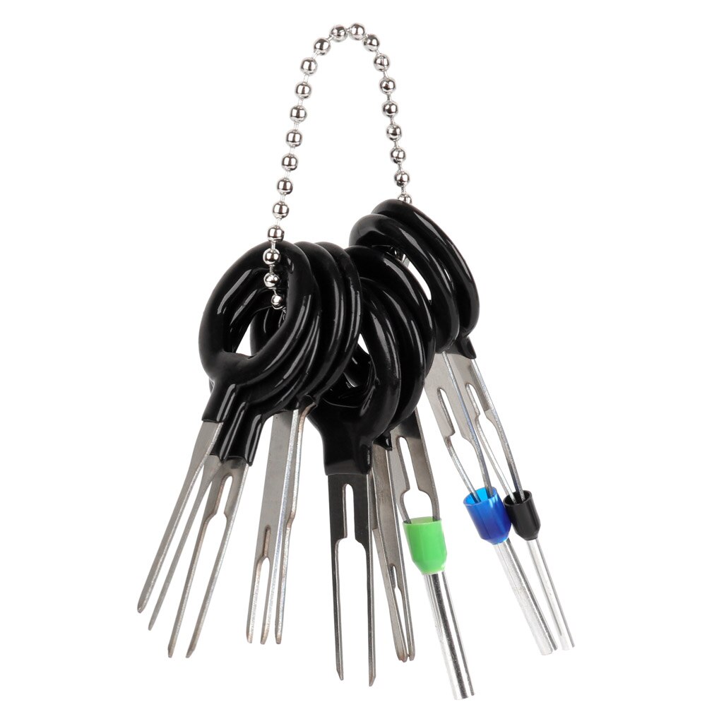 11 *Terminal Removal Tool Automatic Electrical Wiring Crimp Connector Needle Extractor Kit