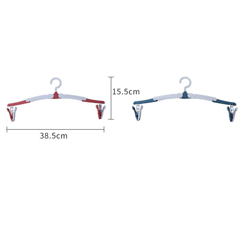 Multifunction Clothes Rack Hanger Durable Folding Clothes Hanger Stretch Drying Rack Home Wardrobe Storage Rack