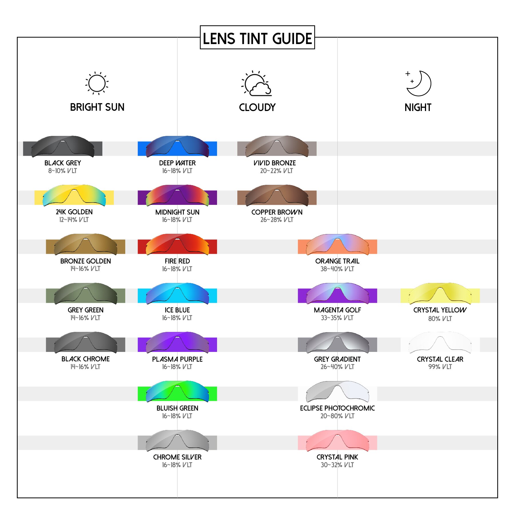 Alphax Polycarbonat POLARISIERTE Ersatz Linsen für-Oakley Holbrook Metall Sonnenbrille OO4123-Mehrere Optionen