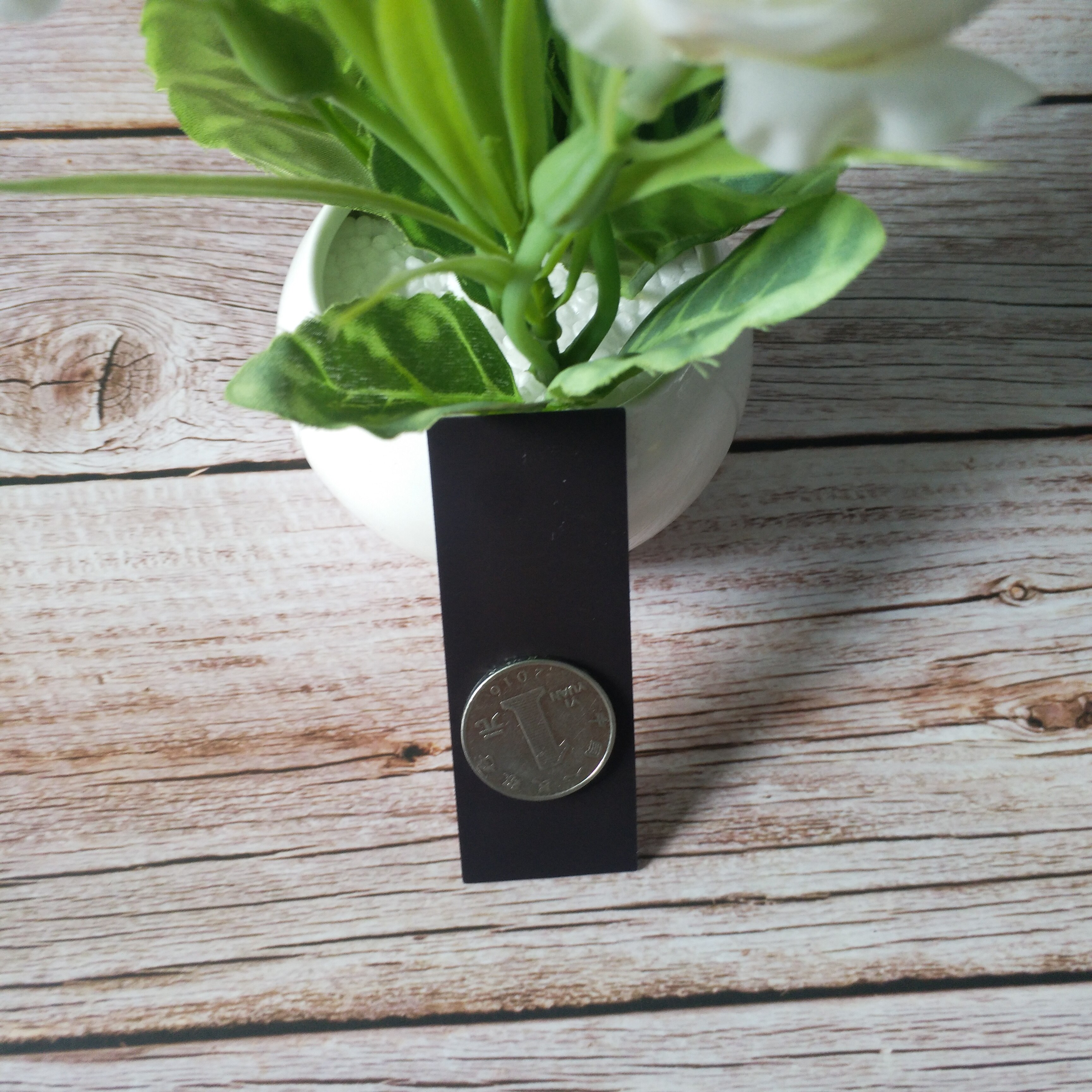 10 stk magnetiske tørre slettbare etiketter 80*30mm navneskilt skrivbare fleksible magnetnavnelapper klebrige etiketter og klistremerker
