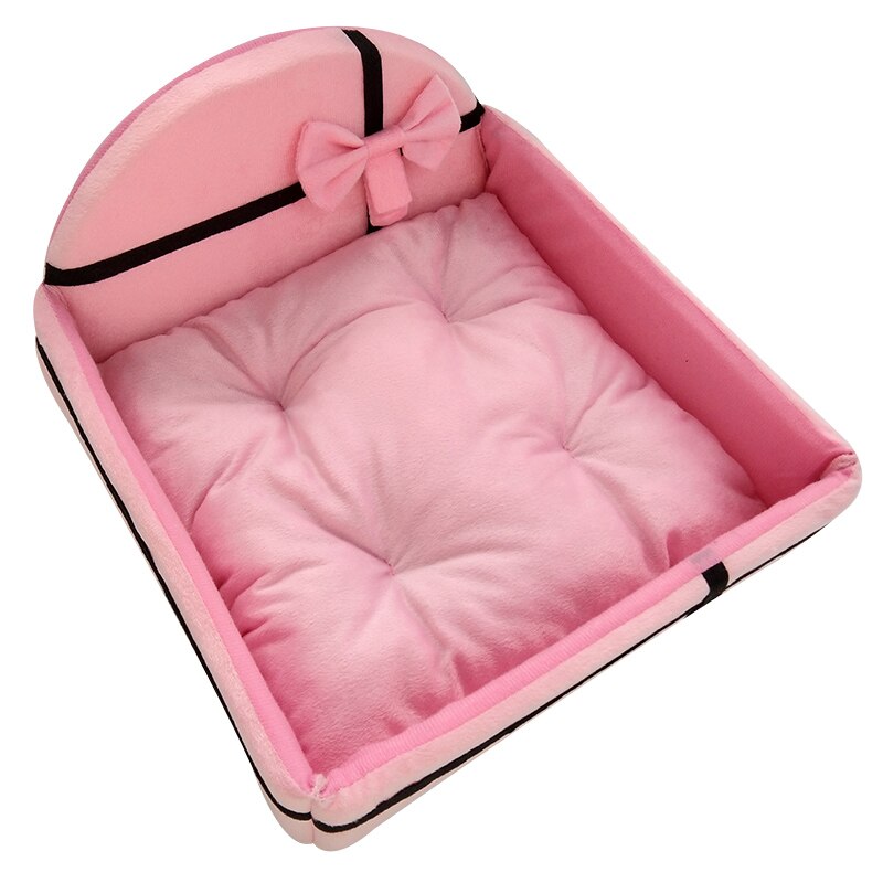 1 Pcs Detachable Pet Bed Dog Puppy Cat Nest Soft Warm for Sleeping LBShipping
