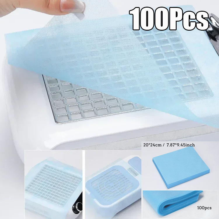 100/500/600/1000 Uds almohadillas de algodón profesionales sin pelusa 100% almohadillas de Gel para manicura toallitas limpiadoras sin pelusa herramientas de limpieza de uñas: BLANCO