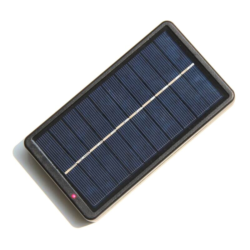 Cargador de Panel Solar USB de 5V 2W para batería 18650, Banco de energía de móvil, carga electrónica USB