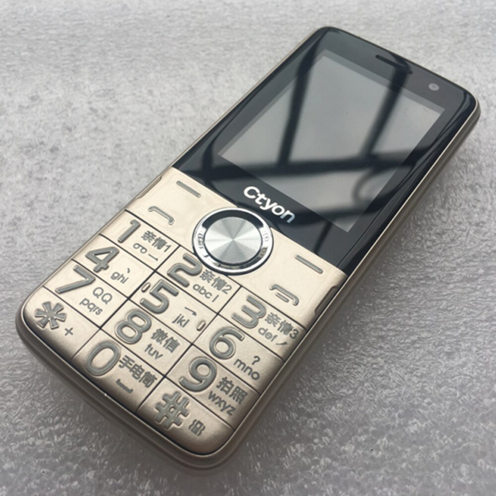 CT07 Elderly 4G LTE SmartPhone 512MB RAM 4GB ROM 2.4" Push Button MTK6737M Quad Android 6.0 0.3MP WIFI GPS Mobile Phone