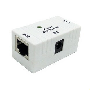 10PCS/LOT RJ45 Connector POE Splitter Injector For IP Camera,IP Phone combiner Power over Ethernet Adapter switch