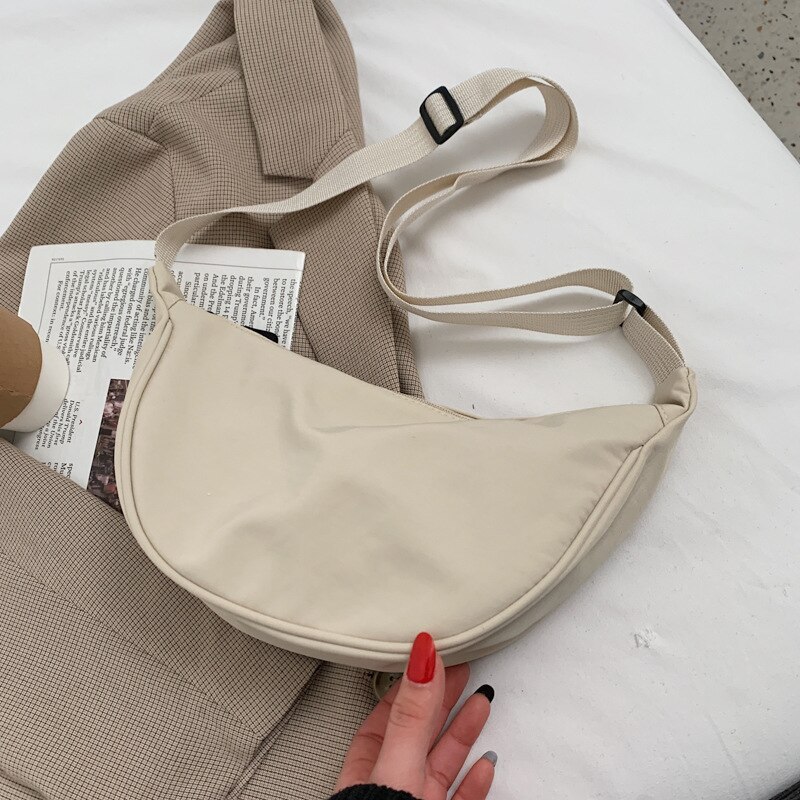 Tx dumplings tasche unisex damen hüftgürtel reisetasche handtasche brusttasche bullet pack messenger crossbody schultertasche tx tasche: Elfenbein