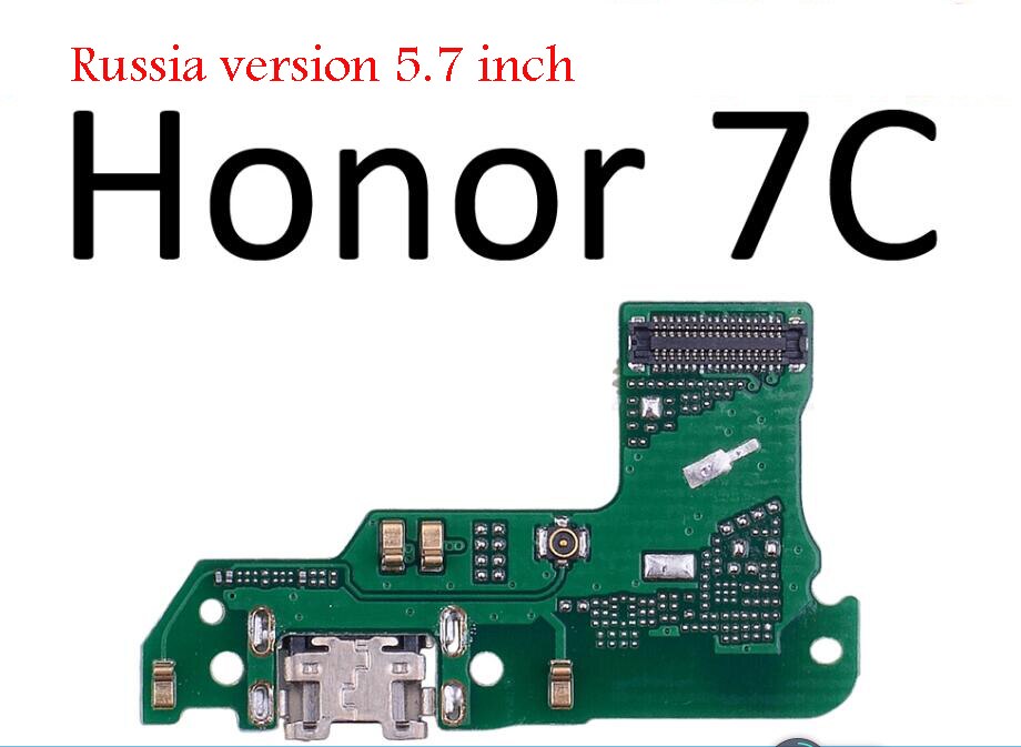 Charger USB Dock Charging Dock Port Board With Mic Microphone Flex Cable For HuaWei Honor Play 8A 7A 7C 7X 7S 6A 6C 6X 5C Pro: For Honor7C 5.7inch