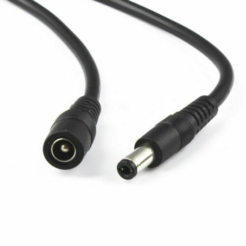 IP Security Camera Cable Cord Extension 5M 16ft 5.5*2.1 DC Power Supply