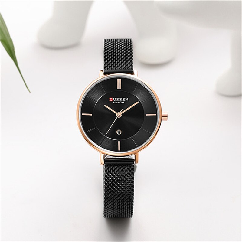 Mooie Vrouwen Horloge Dunne Quartz Bangle Horloge Voor Vrouwen Rvs Horloge Dames Jurk Klok Vrouwelijke