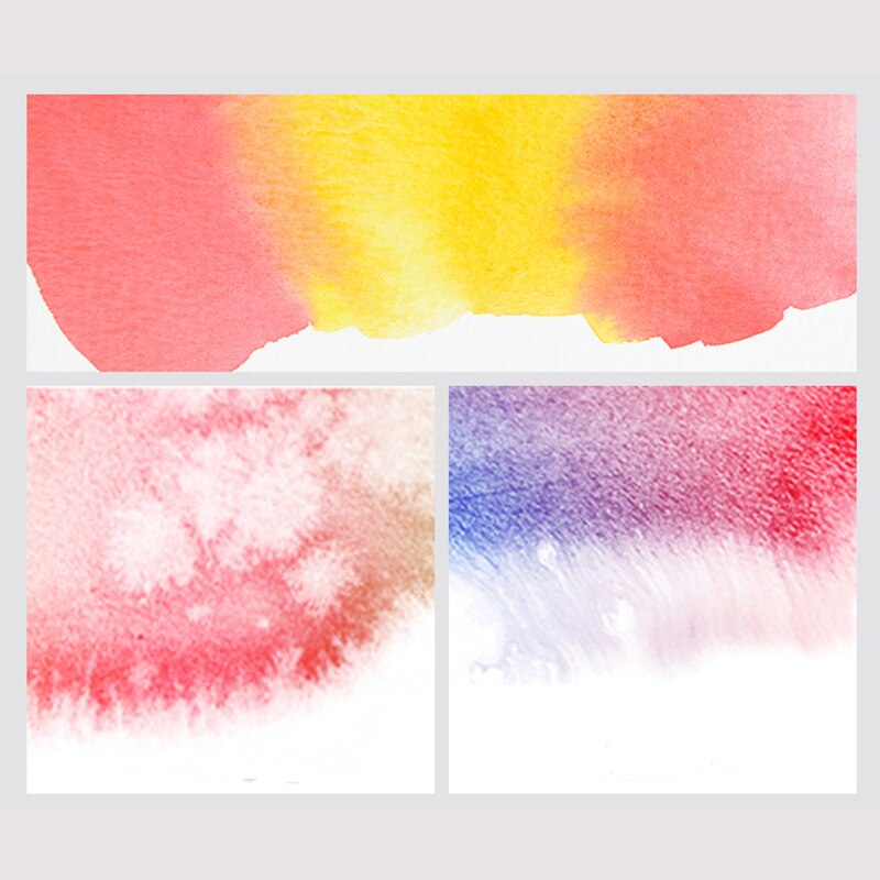 Giorgione Solid Watercolor Pigments Set 24/36/48 Colors Student Portable With Water Brush Hook Pens School Painting Art Supplies