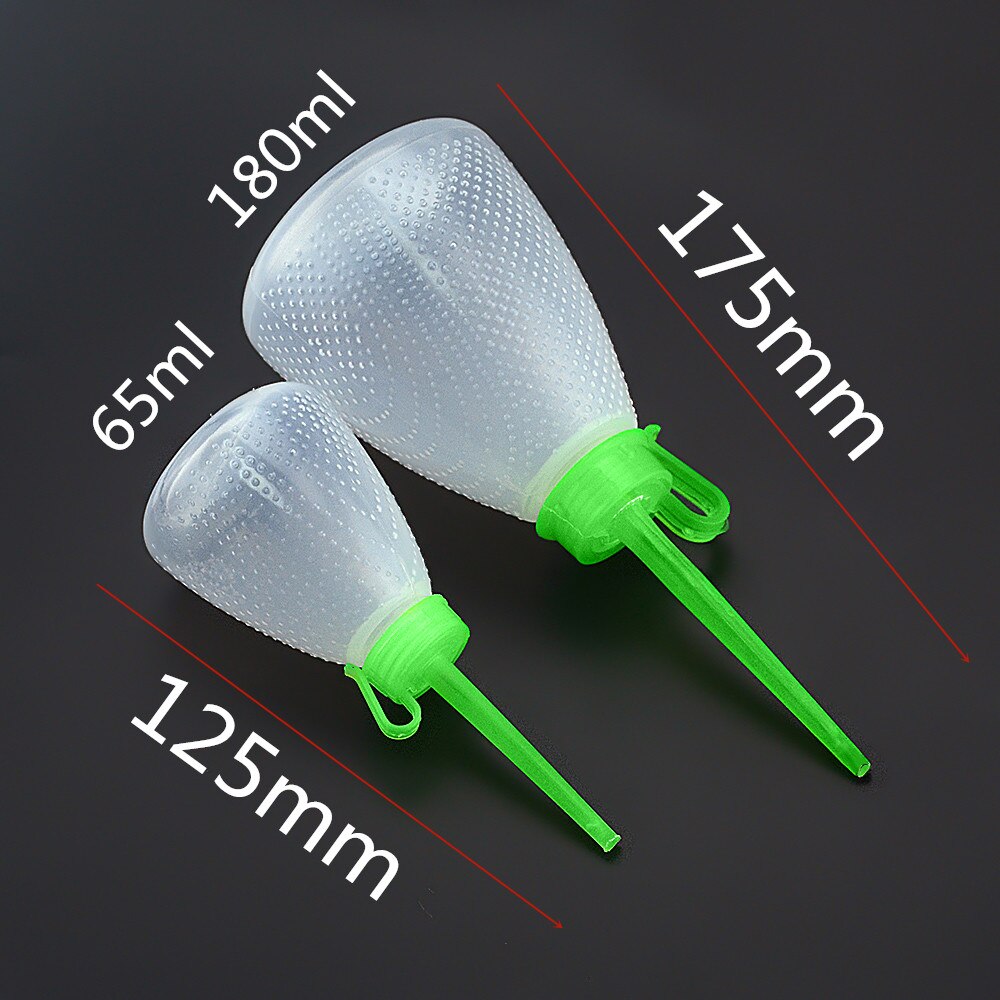 65/180ml Sewing Machine Oil Bottle Squeeze Empty Oiler Bottle Sewing Machine Accessories DIY Craft Plastic Bottle Sewing Tools