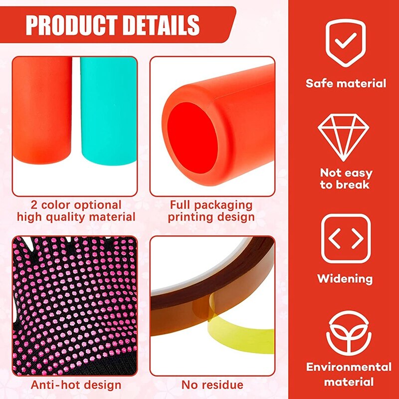 14Pcs Sublimation Blank Skinny Tumbler Set 20Oz Blanks Skinny Straight Cups Bands Sublimation For Heat Press Machine DIY