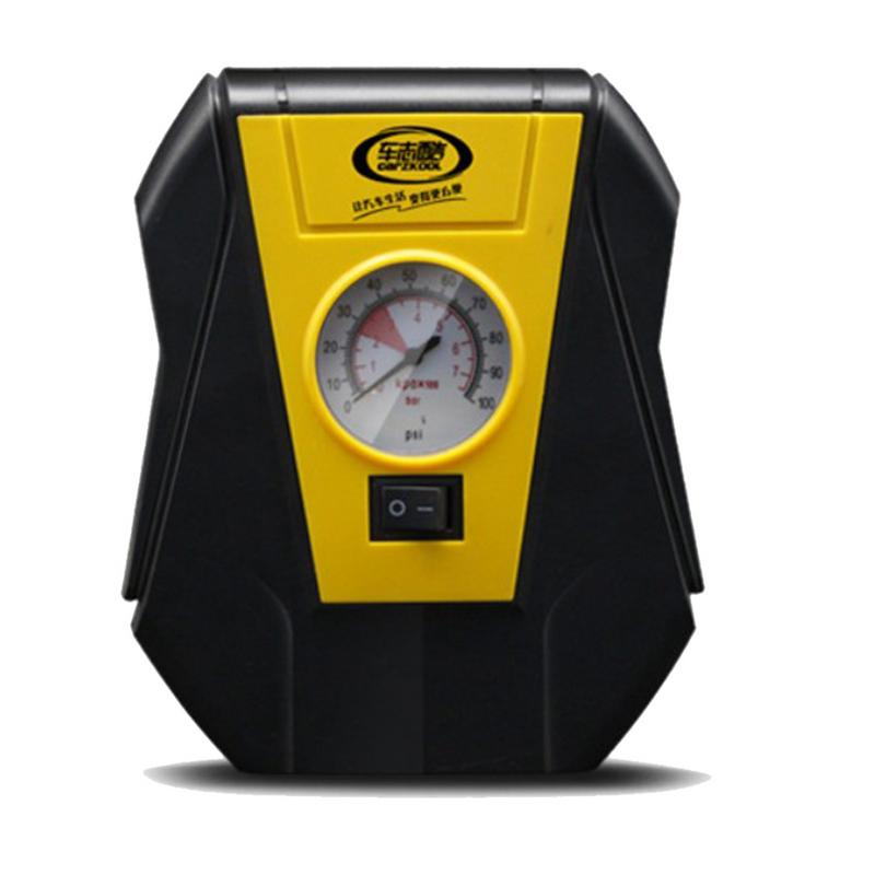 Digital Tire Inflator 12V Digital Car Tyre Inflator Electric Air Compressor Automatic Portable Pump