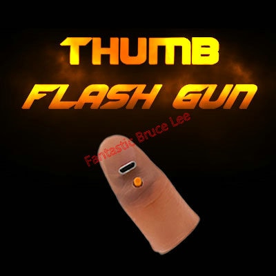 Thumb Flash Gun-Oplaadbare-Magic Trick, Fun Magic, Magic Party, Fire Magic
