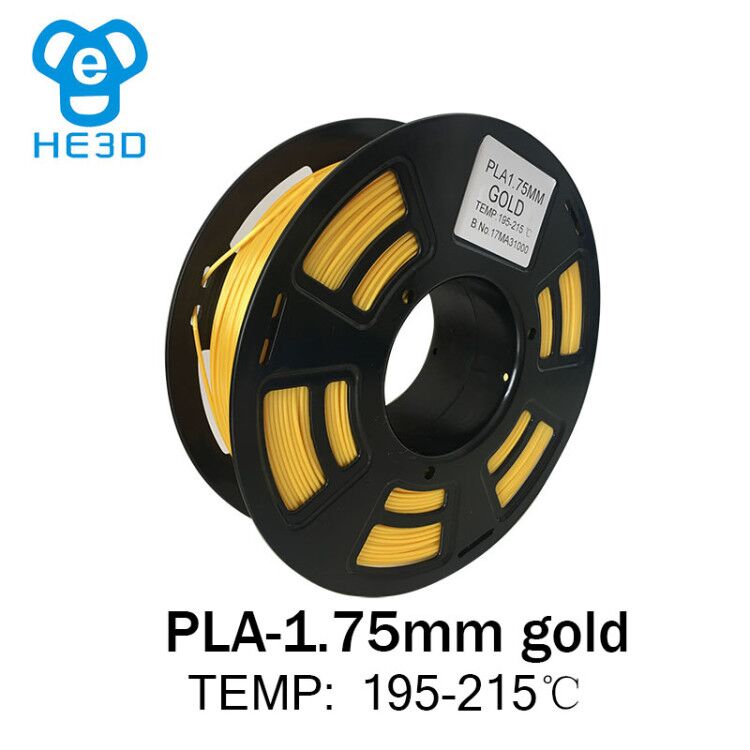 Avec lustre métallique PLA imprimante 3D PLA1.75mm 1 kg (2.2lb) filaments métalliques