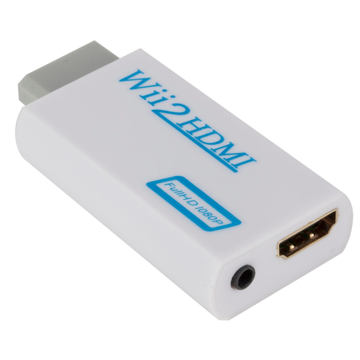 Na Wii do konwertera HDMI 1080P konwerter do Wii HDMI z Audio 3.5mm dla PC Monitor HDTV wyświetlacz konwerter do WII na HDMI: White