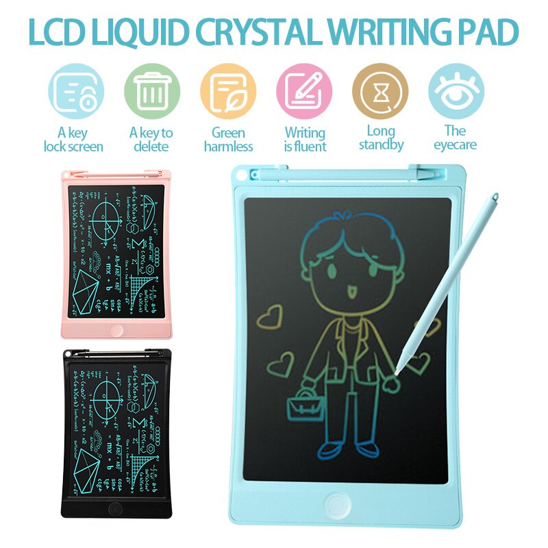 10-Inch LCD Writing Tablet - E-writer, Graphics Drawing Board, Doodle Pad for Kids