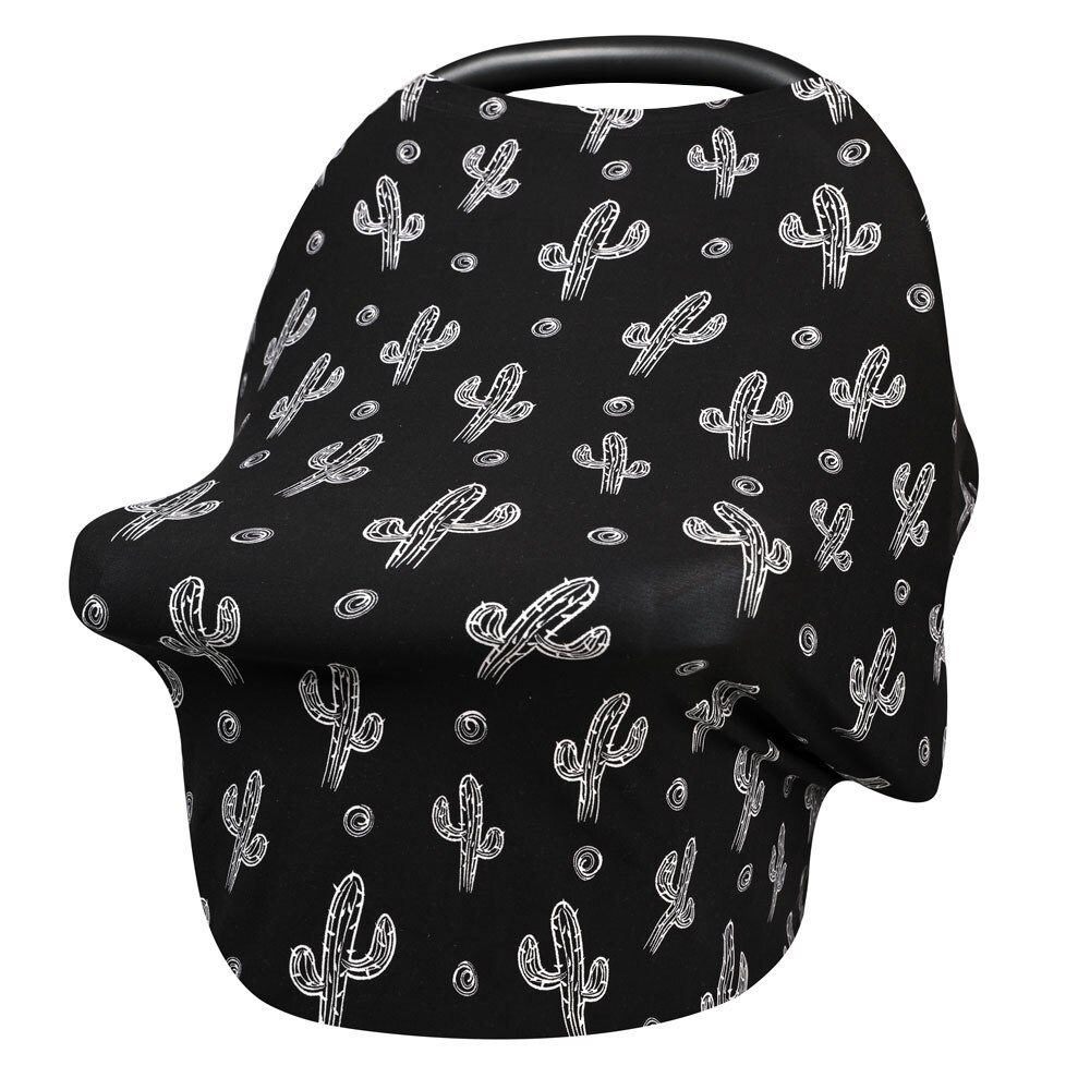 Autostoel Canopy Verpleging Cover - 5 In 1 Multi Gebruik Cover - Baby Borstvoeding Cover - Ultra Zachte En stretchy: ZH0044