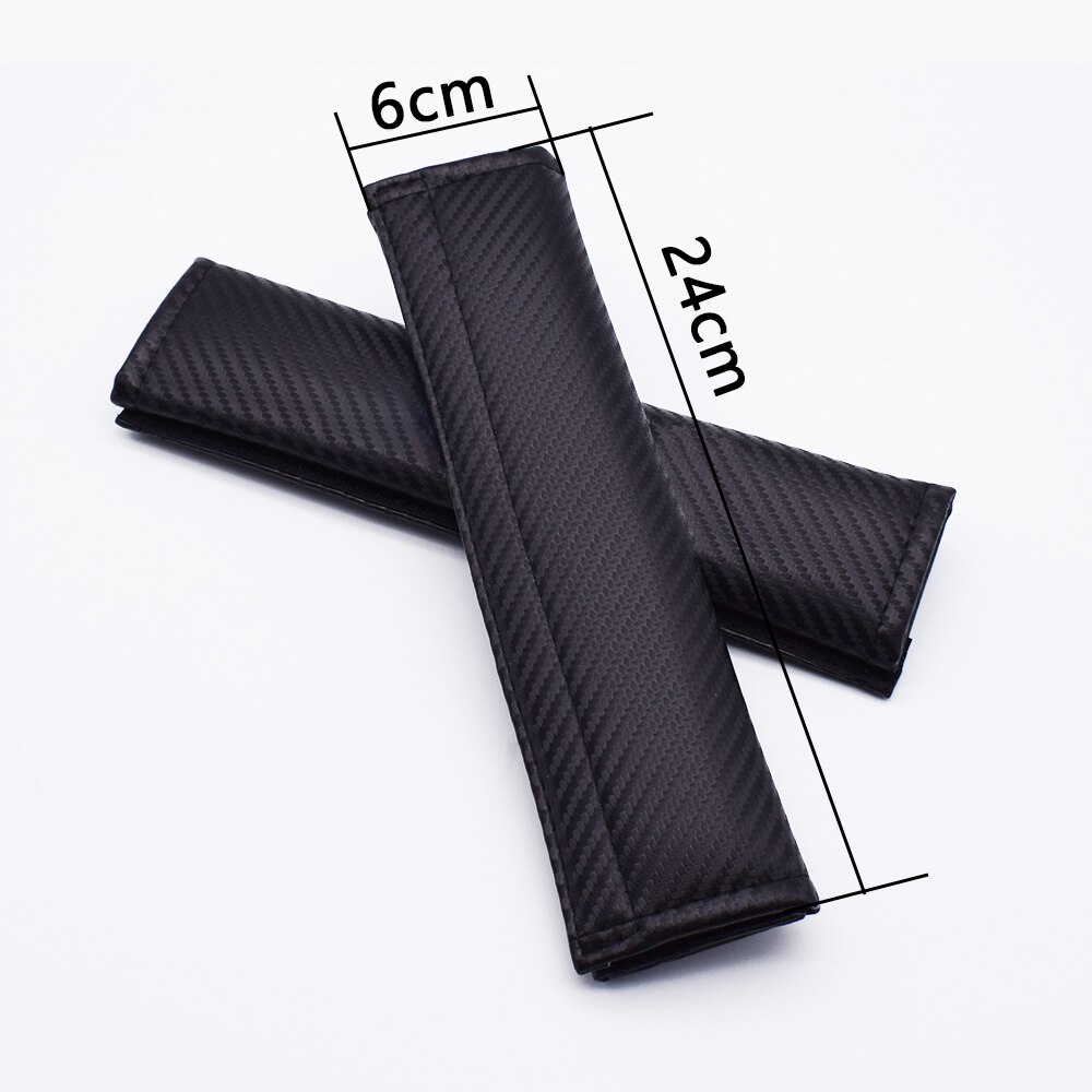 2 x węgiel błonnik szukasz AMG logo pokrowce na pasy bezpieczeństwa dla Benz A45 CLA45 C63s 2 recenzje