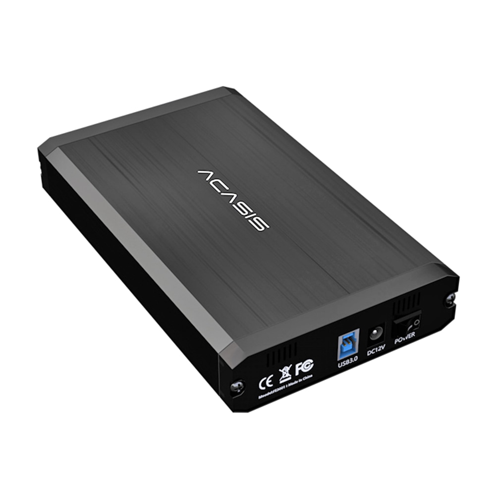 Aluminium 4Tb Usb 3.0 Hdd Mobiele Box Case 2.5/3.5 Inch Sata Harde Schijf Schijf Externe Behuizing voor Desktop Pc