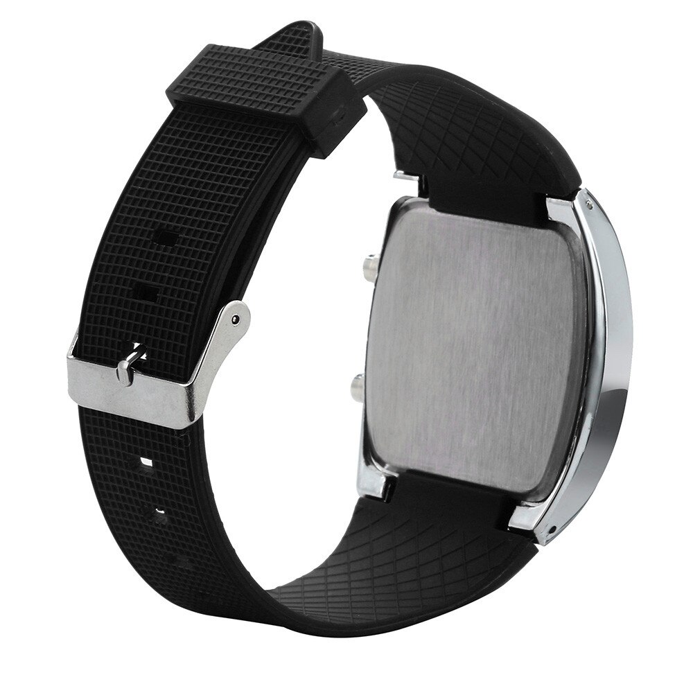 Hommes montres lumière Led Flash Turbo compteur de vitesse sport cadran compteur montre horloge Simple numérique analogique montres Relogio
