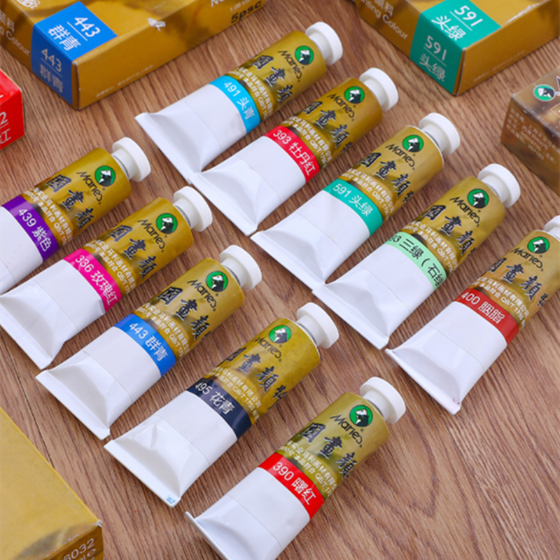 32Ml Chinese Schilderen Verf Chinese Kalligrafie Golden Liquid Speciale Metalen Kleur Schilderen Verf