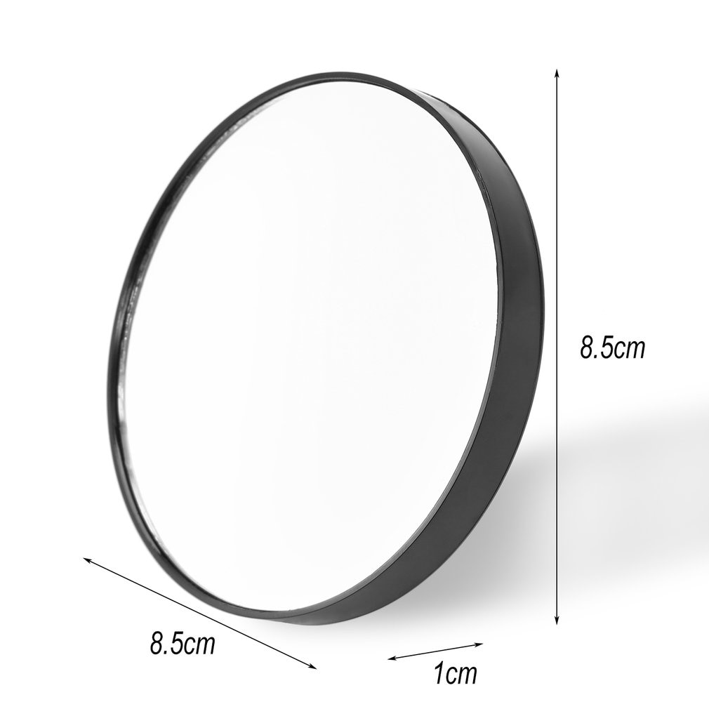 10X Magnifying Glass Cosmetics Mirror With Suction Cups Women Beauty Makeup Mirror Great Make up Tool Black