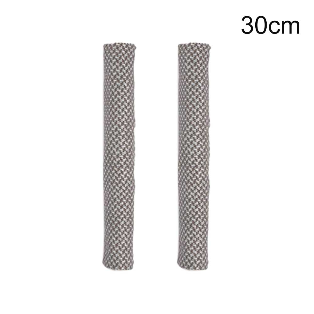 1 Paar Stofdicht Linnen Sticker Fasten Koelkast Deur Wasbare Elektrische Keukenapparatuur Soft Handvat Cover Doek Protector
