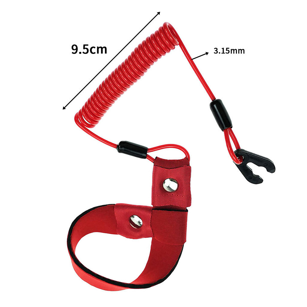 Cuerda de Motor fueraborda de barco, interruptor de parada, anclaje de seguridad para Yamaha, accesorios personales para artesanía de agua